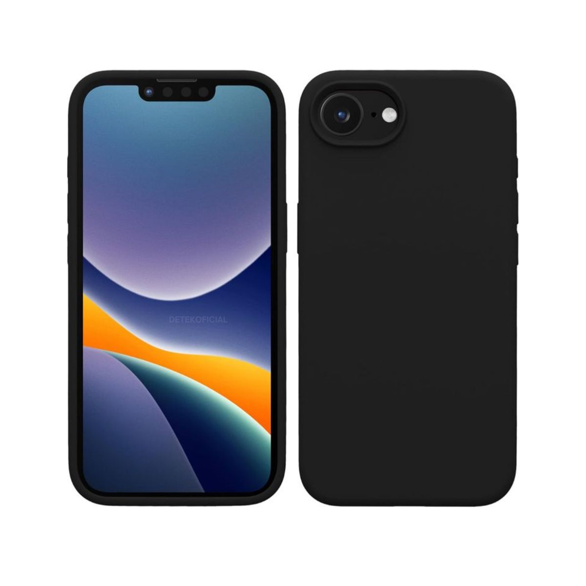 GENERICO - Carcasa Silicona Color Para iPhone 16e