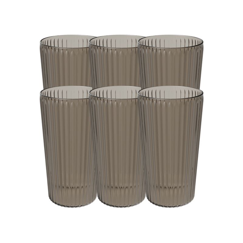 KAWI - Set 6 Unidades Vasos Opaco 480ml Sustentables Malmö Kawi®