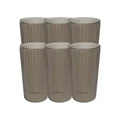KAWI - Set 6 Unidades Vasos Opaco 480ml Sustentables Malmö Kawi®