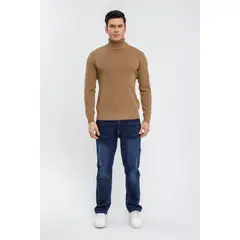 LIKE SHOP - Sweater Tejido Hombre Cuello Subido Beatle 7198