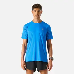 VULCANO - Polera manga corta running hombre Built To Move