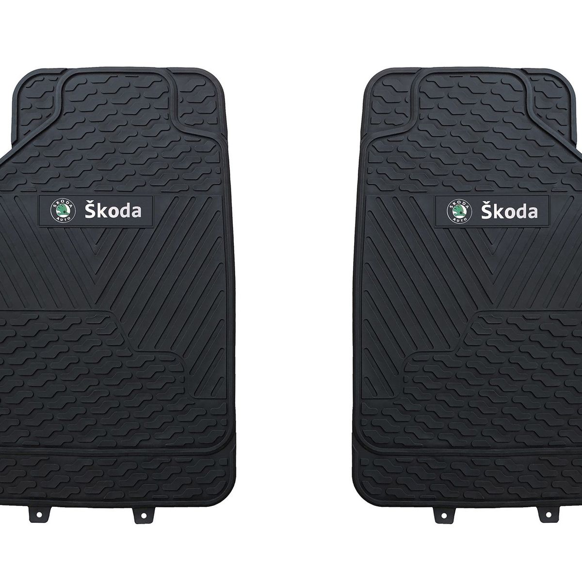 GENERICO - Par Pisos Delanteros Skoda Para Vehículos