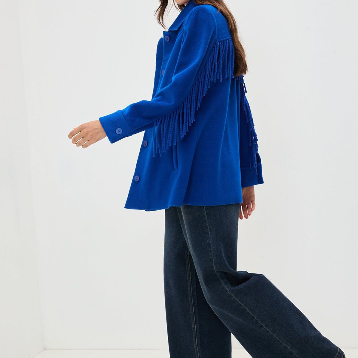 IO - Chaqueton Azulino Mujer Io