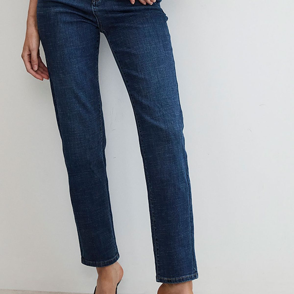 ASH - Jeans Straight Azul Marino Mujer Ash