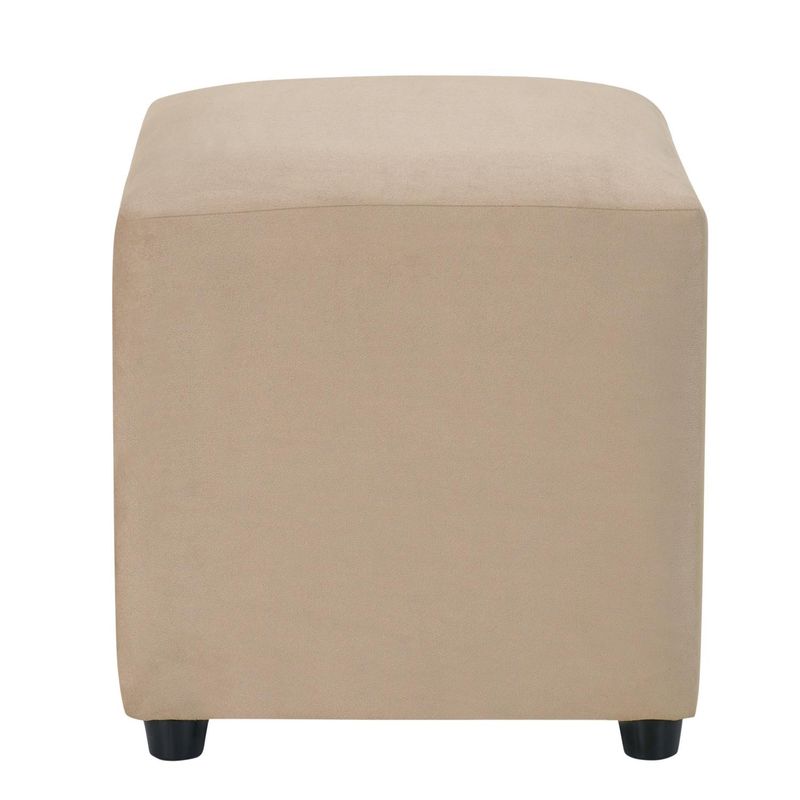 BODEVIR - Pouf Cali 1C Felpa 30 Beige