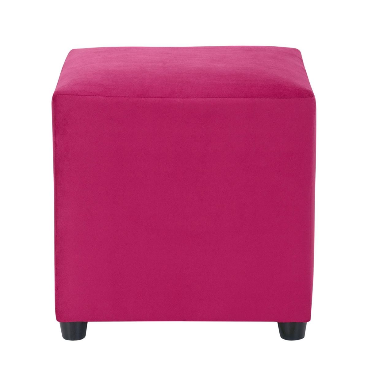 BODEVIR - Pouf Cali 1C Felpa 30 Burdeo