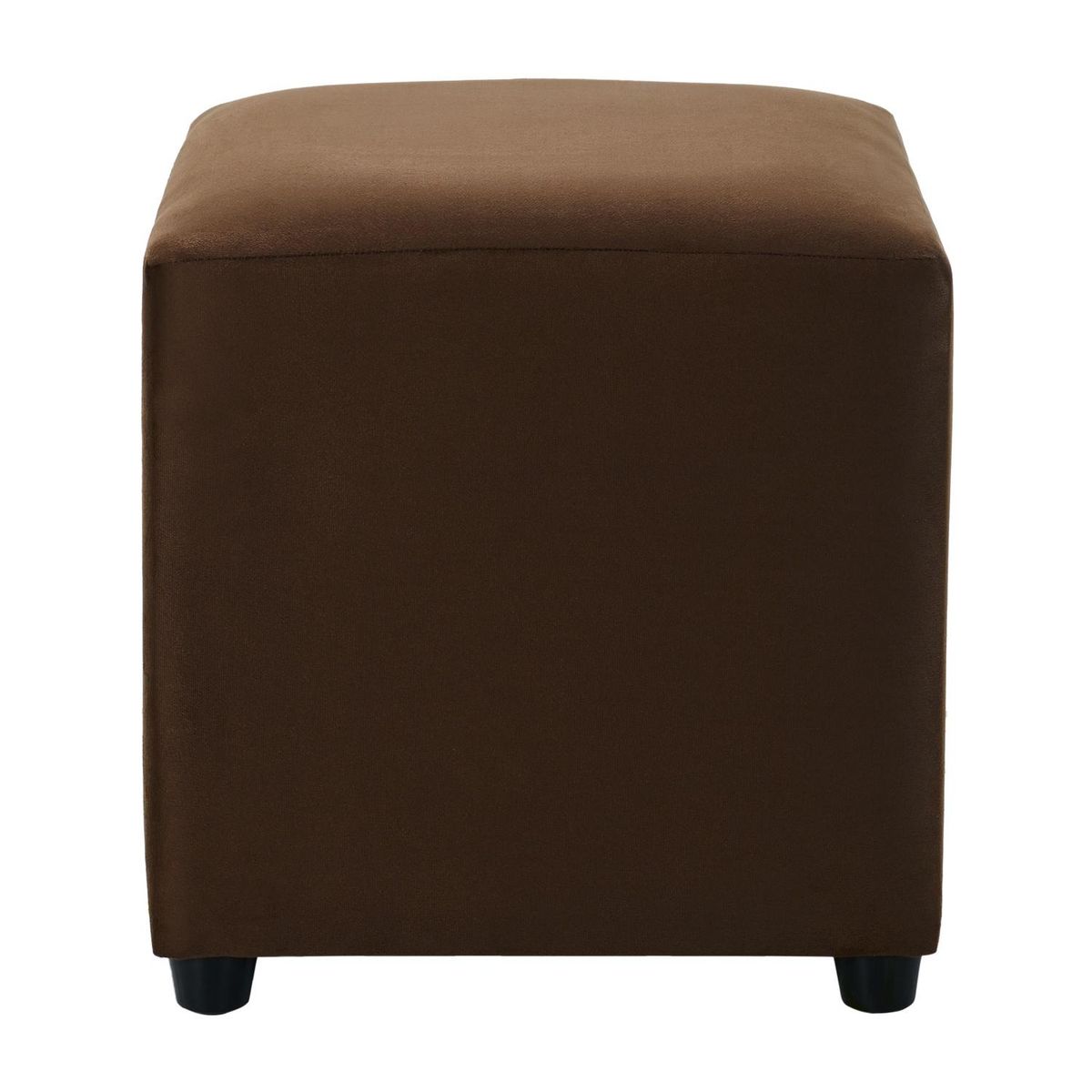 BODEVIR - Pouf Cali 1C Felpa 30 Chocolate