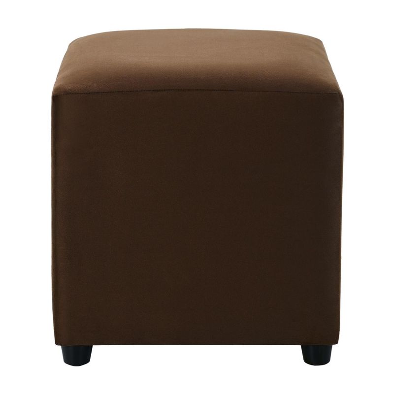 BODEVIR - Pouf Cali 1C Felpa 30 Chocolate