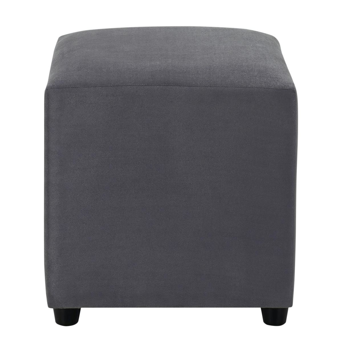 BODEVIR - Pouf Cali 1C Felpa 30 Gris