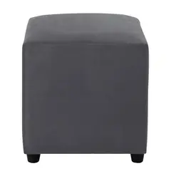 BODEVIR - Pouf Cali 1C Felpa 30 Gris