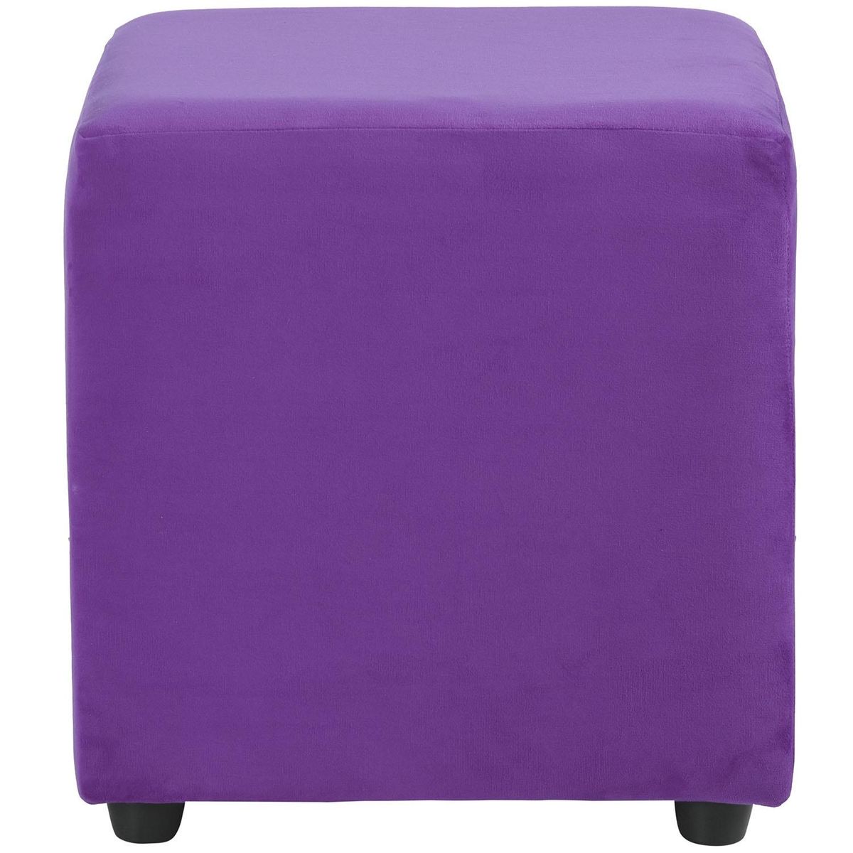 BODEVIR - Pouf Cali 1C Felpa 30 Morado
