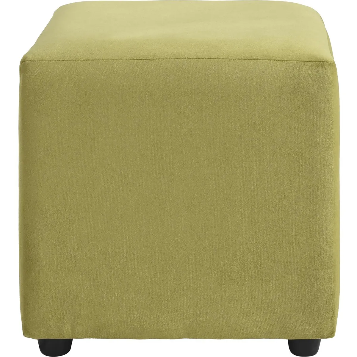 BODEVIR - Pouf Cali 1C Felpa 30 Pistacho