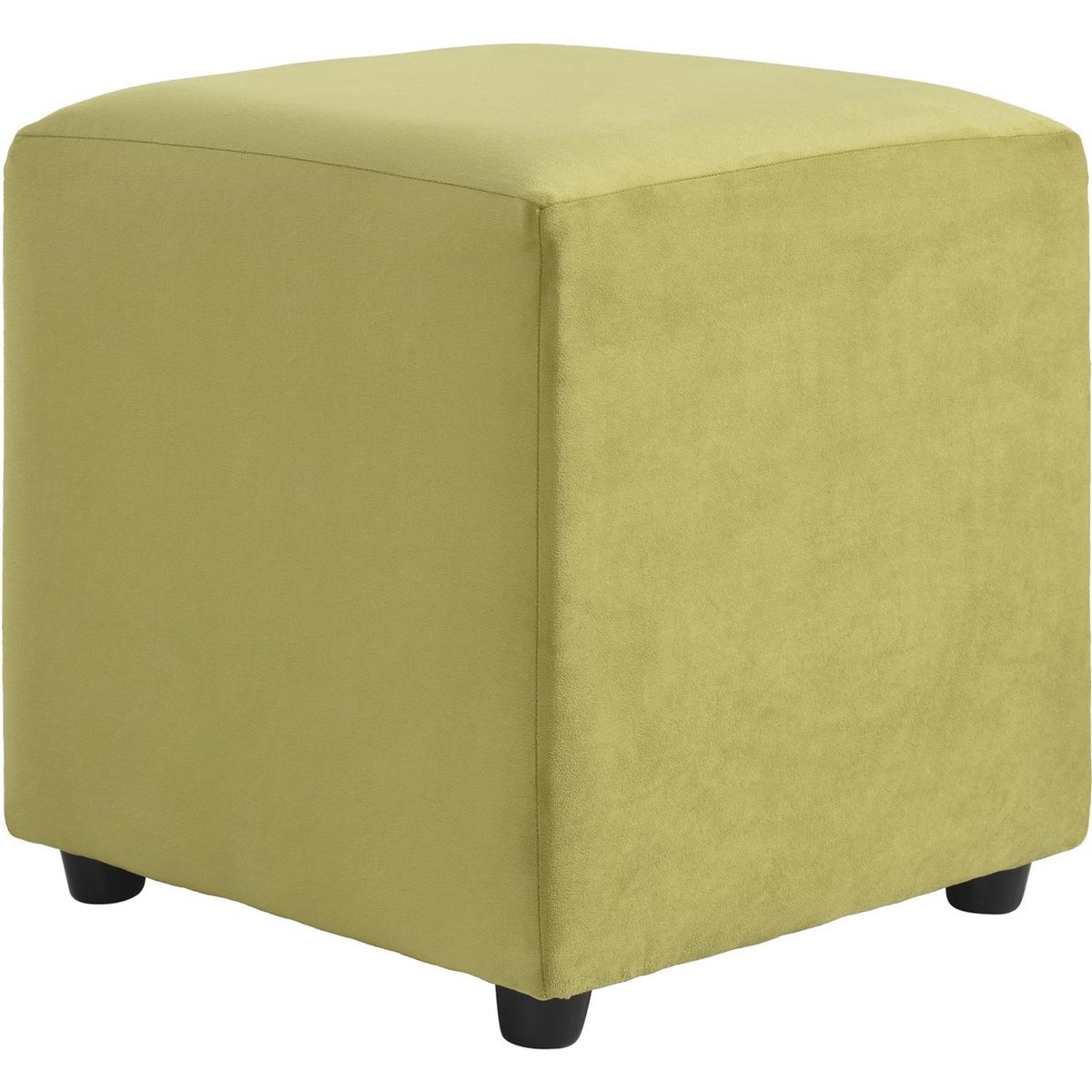 BODEVIR - Pouf Cali 1C Felpa 30 Pistacho