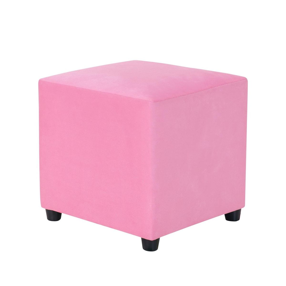BODEVIR - Pouf Cali 1C Felpa 30 Rosado