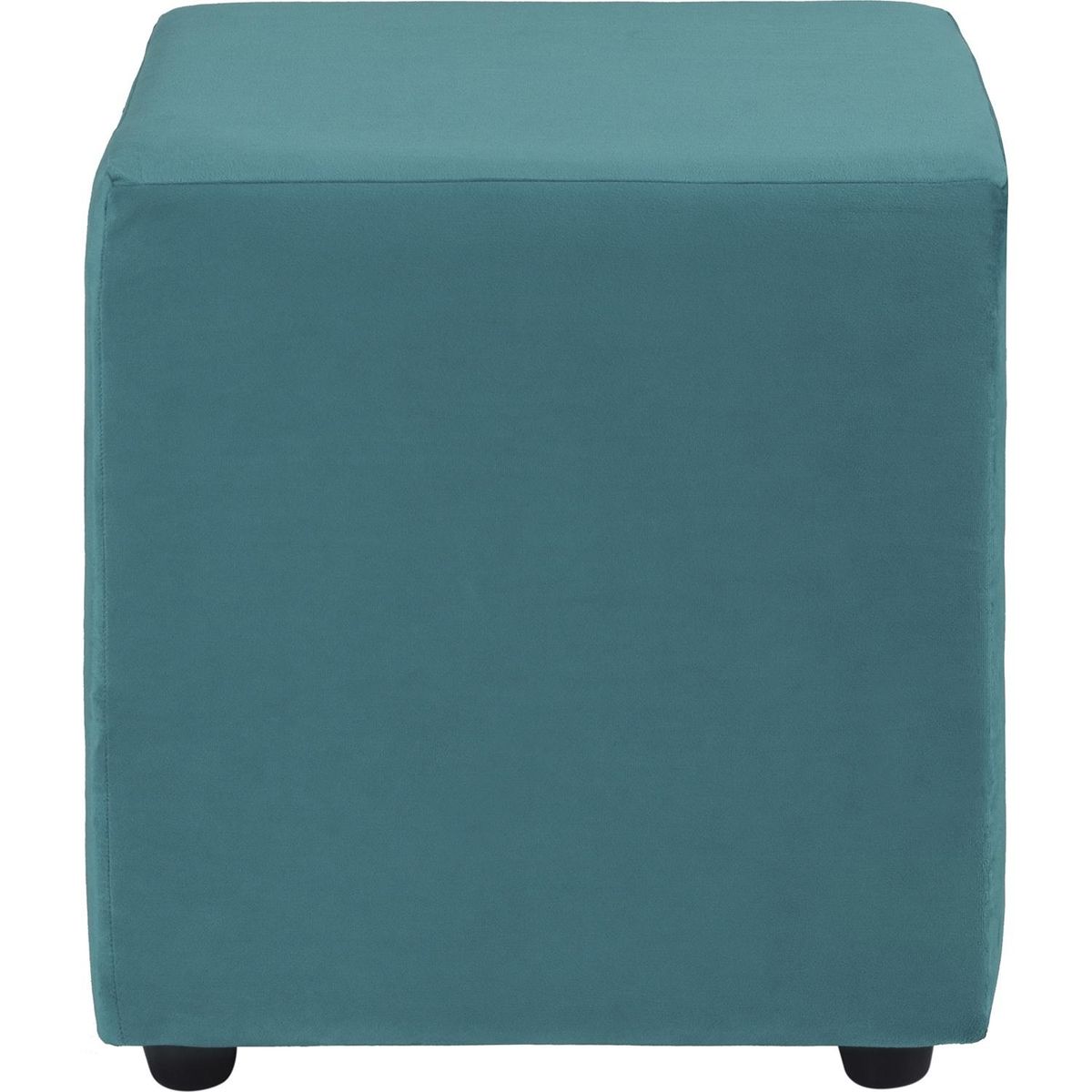 BODEVIR - Pouf Cali 1C Felpa 30 Turquesa