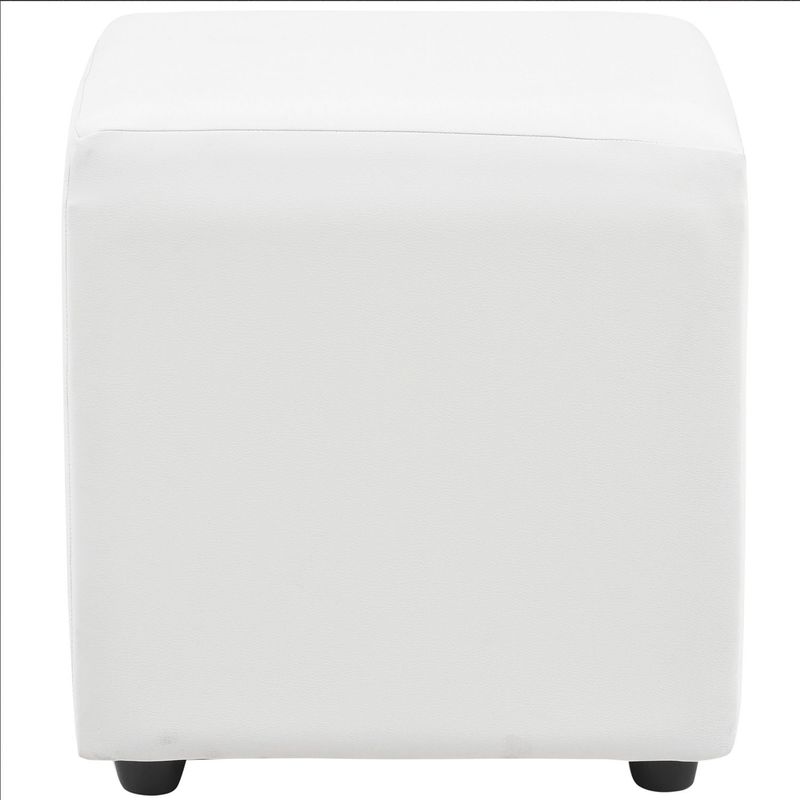 BODEVIR - Pouf Cali 1C PU 30 Blanco