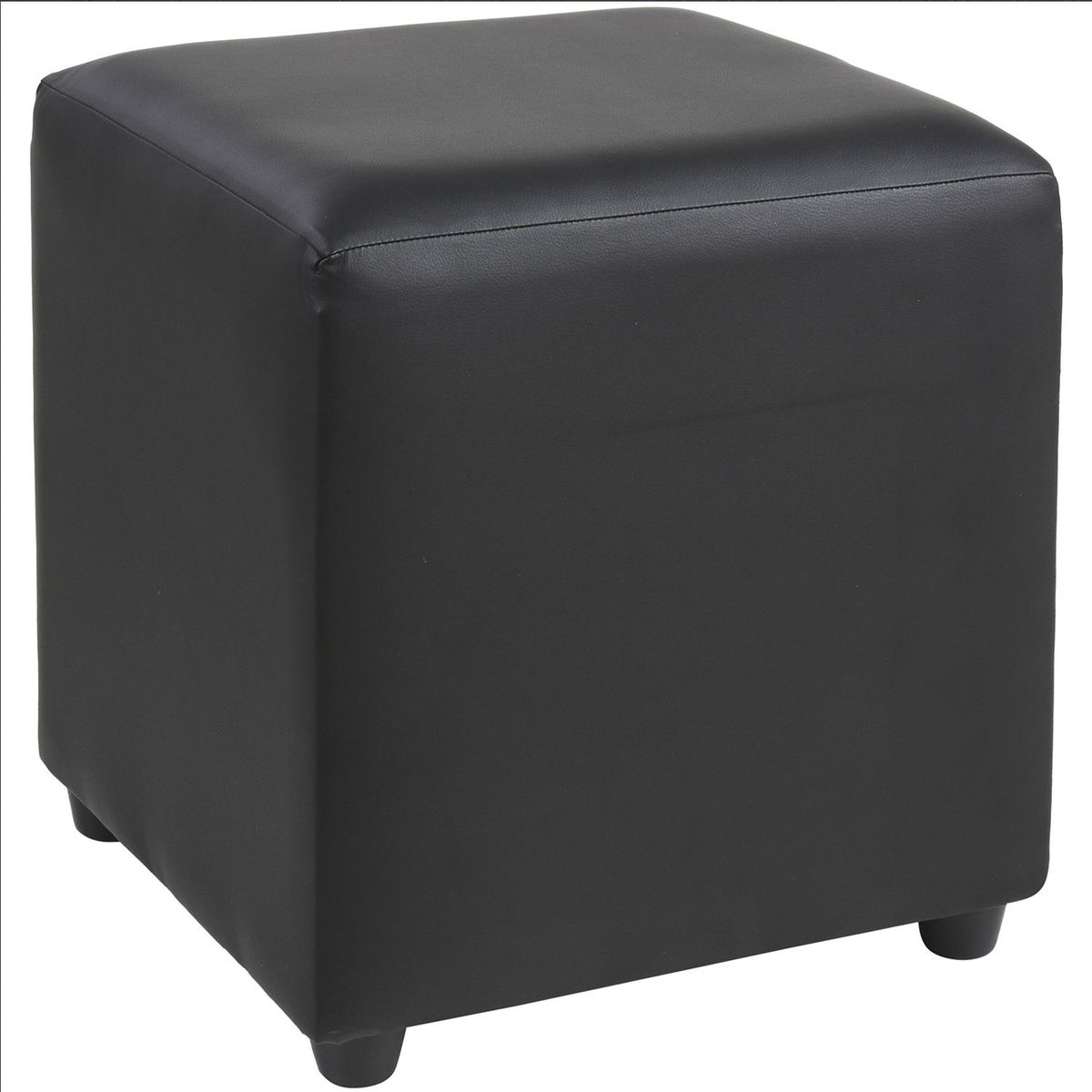 BODEVIR - Pouf Cali 1C PU 30 Chocolate
