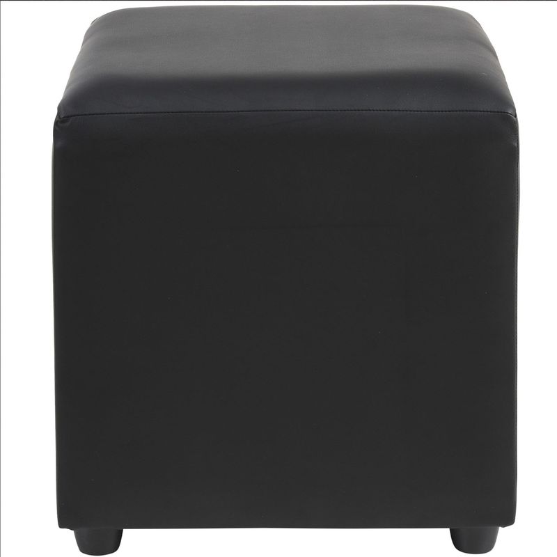 BODEVIR - Pouf Cali 1C PU 30 Negro