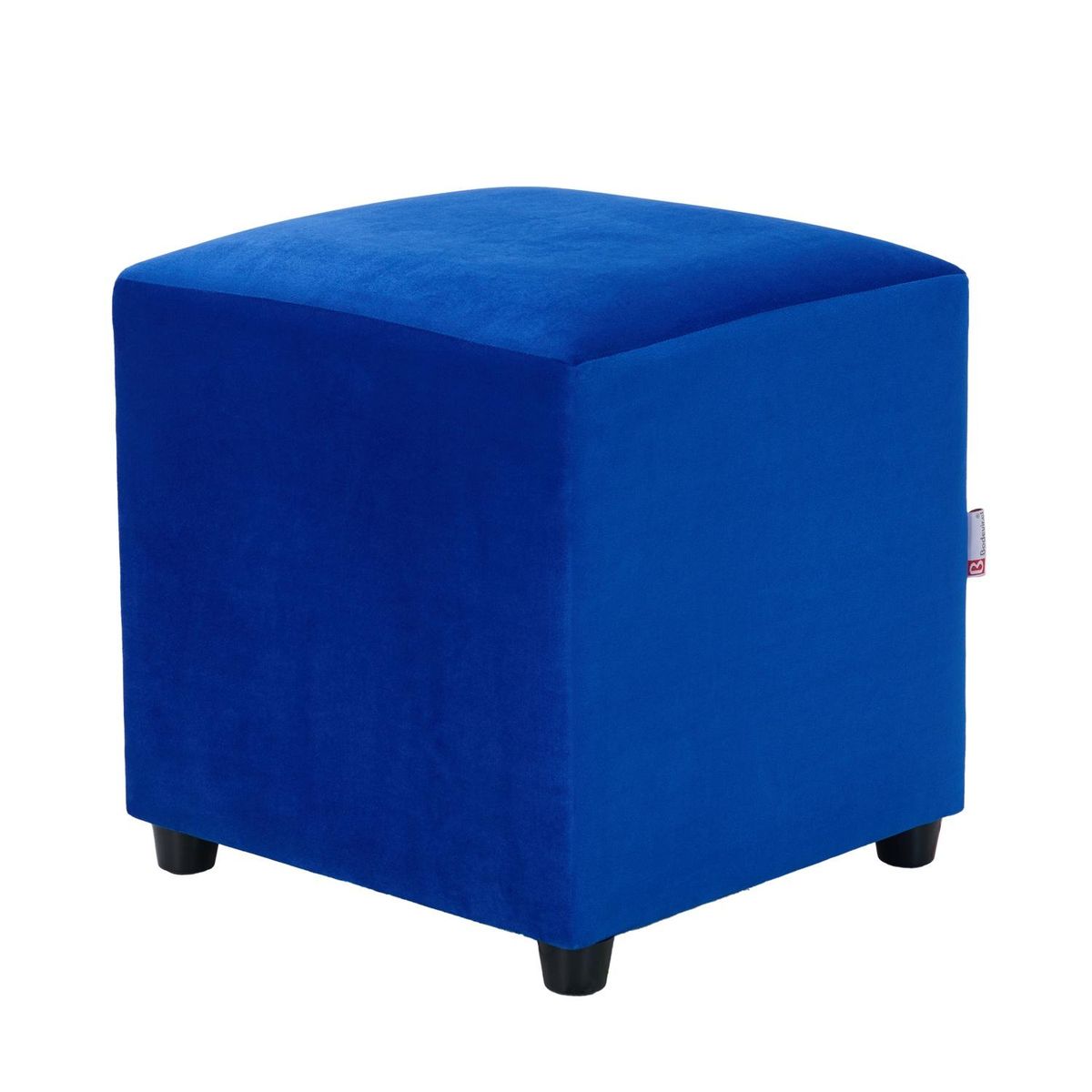 BODEVIR - Set Pouf Cali 1C Felpa 30 Azul Rey
