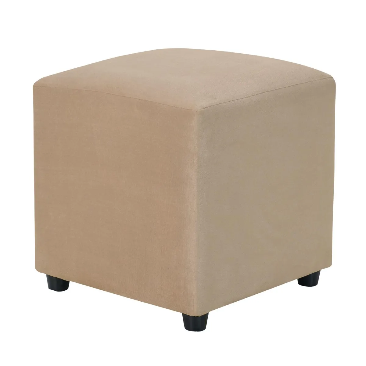 BODEVIR - Set Pouf Cali 1C Felpa 30 Beige