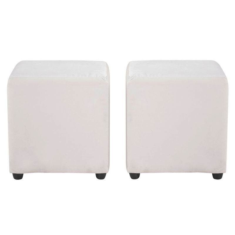 BODEVIR - Set Pouf Cali 1C PU 30 Blanco