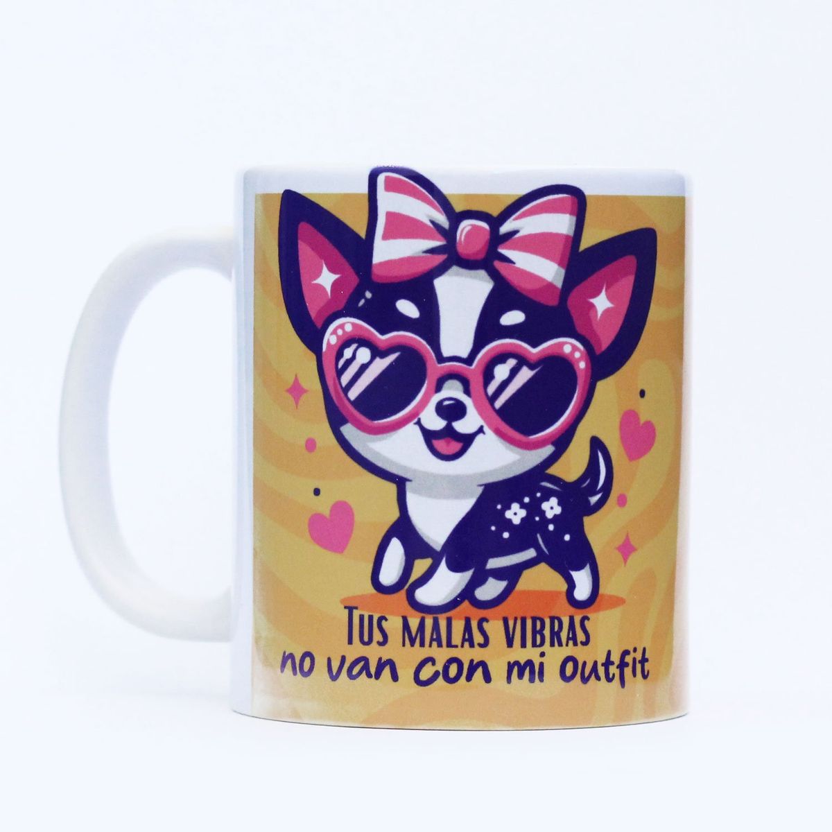 ORCA - Tazón  Taza con Mensaje Espiritual Coqueta y Próspera