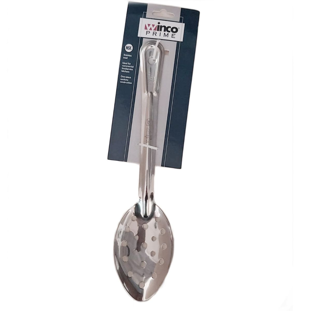 WINCO - Cuchara para servir Perforada Inox 33Cm