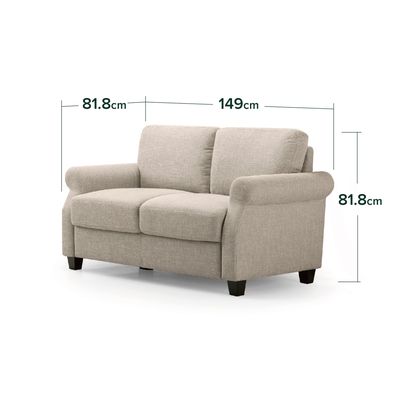 Imagen 2 del producto Sofá Josh 2 cuerpos Beige