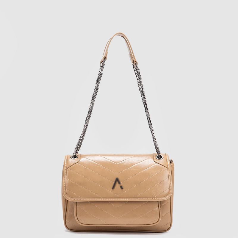 BUBBA - Cartera Claire Beige Black Bubba