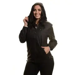 MPROPIA - Chaqueta Mujer Corta Viento Impermeable Parka Liviana Colores 9279