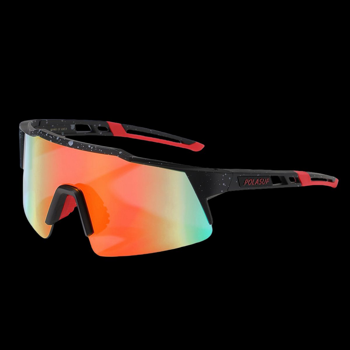 POLASUP - POLASUP Lentes de Sol Deportivos hombre ciclismo proteccion UV400 mujer correr bicicleta unisex