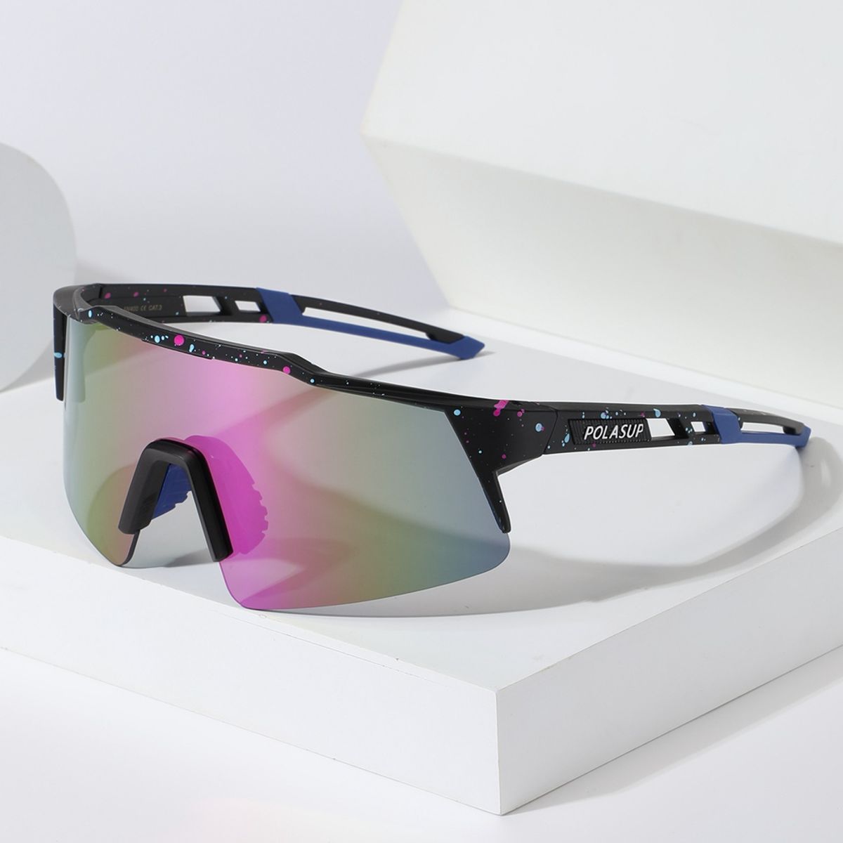 POLASUP - POLASUP Lentes de Sol Deportivos hombre ciclismo proteccion UV400 mujer correr bicicleta unisex