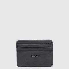 BUBBA - Tarjetero Snake Black Black