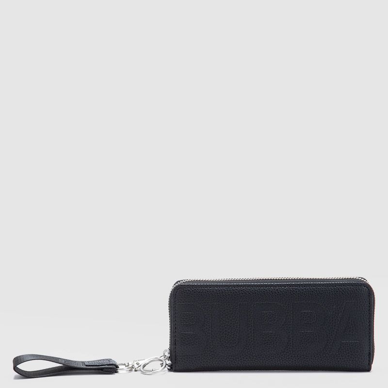 BUBBA - Billetera Crazy Pu Black L Bubba Essentials