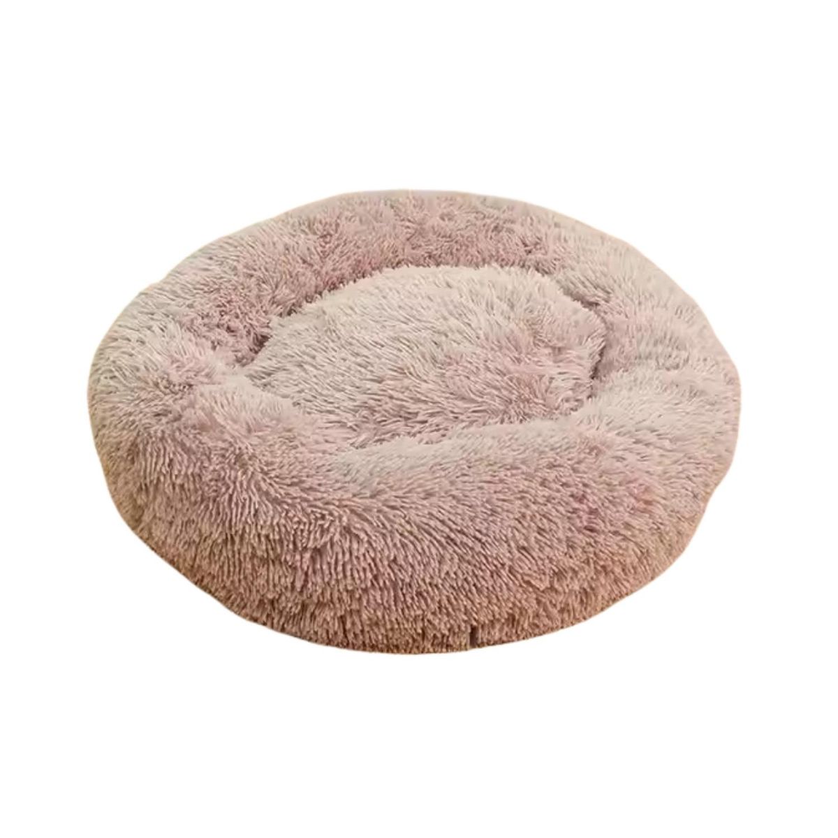 MOBII - Cama Para Perro / Gato Beige 100 Cm Diámetro. Antiestres.