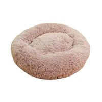 Cama Para Perro / Gato Beige 100 Cm Diámetro. Antiestres.