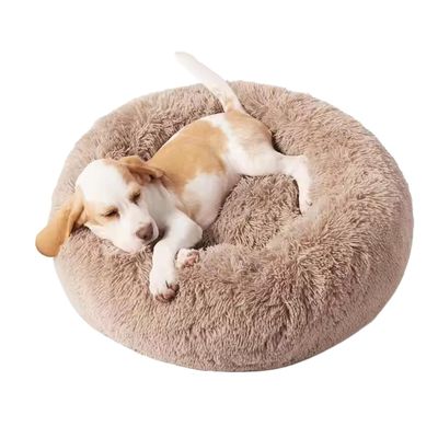 Imagen 2 del producto Cama Para Perro / Gato Beige 100 Cm Diámetro. Antiestres.