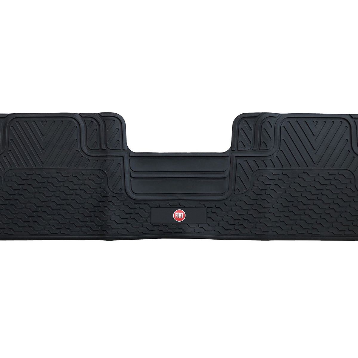 GENERICO - Piso Goma Largo Trasero Camello Fiat Para Vehículos