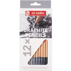 ART CREATION - Set 12 Lápices Grafito
