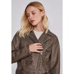 SIOUX - Chaqueta Mujer Biker Cafe