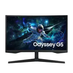 SAMSUNG - Monitor Odyssey G5 27 Curvo 165Hz,DP+HDMI - LS27CG55