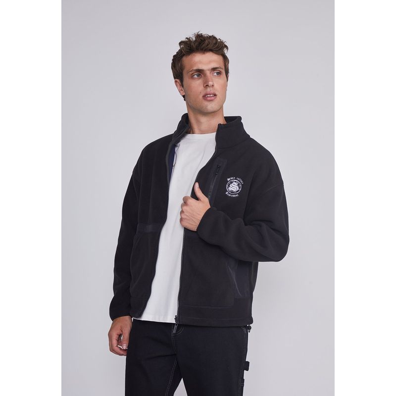 SIOUX - Polar Hombre Reversible Negro Sioux