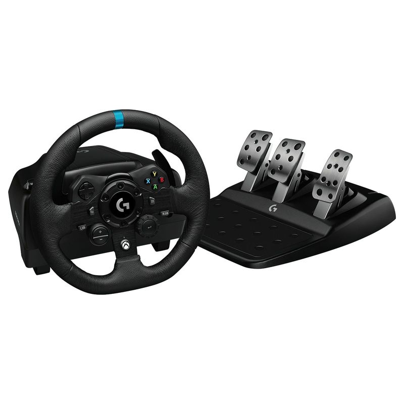 LOGITECH - Volante de Carreras y Pedales Logitech G923 para PC y Xbox