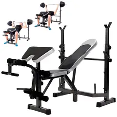 ALPHA - Press Banca Abdominal inclinable y declinable + Banco Scott