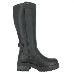 ALQUIMIA - Bota Larga Mujer Negro Linne