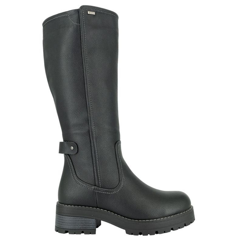 ALQUIMIA - Bota Larga Mujer Negro Linne Alquimia