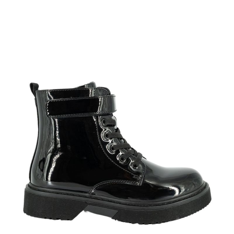 BAMBOO - Botin Niña Negro Charol Danica Bamboo