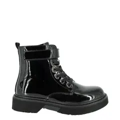 BAMBOO - Botin Niña Negro Charol Danica