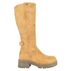 ALQUIMIA - Bota Larga Mujer Caramelo Linne