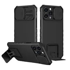 GENERICO - Carcasa Para iPhone 16 Pro Max Anti Golpes Negro